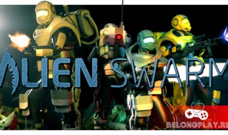 Alien Swarm game cover art logo wallpaper