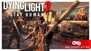 Dying Light 2 Stay Human logo art wallpaper
