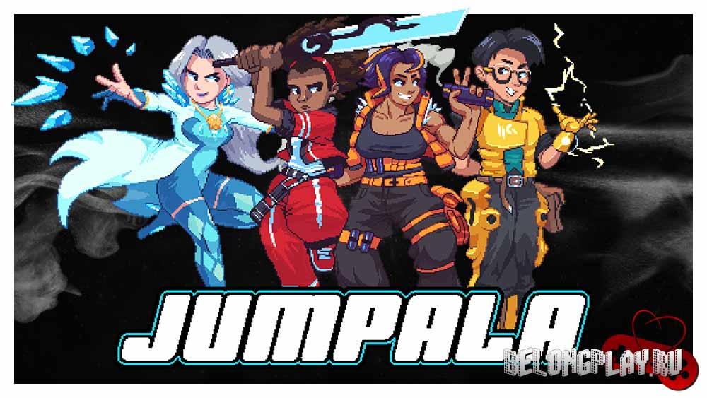 Jumpala game art logo