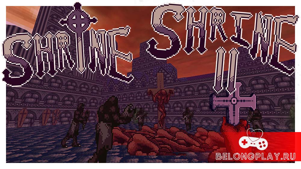 shrine 1 & 2 game logo art wallpaper