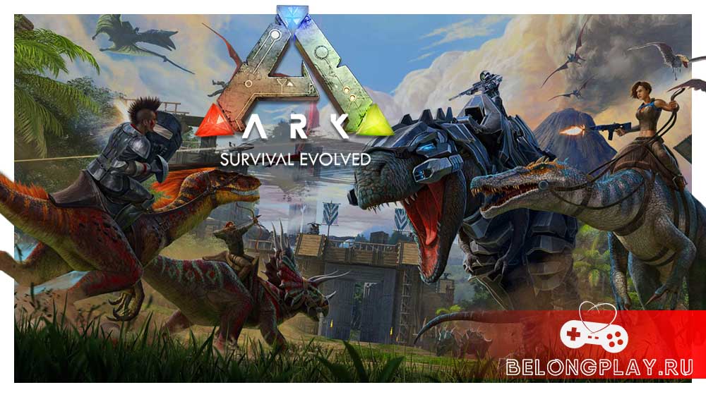 ARK: Survival Evolved art logo wallpaper