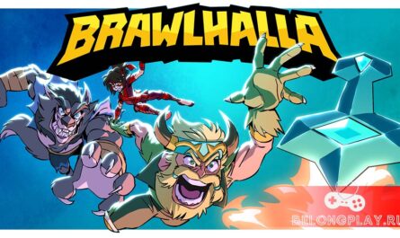 Brawlhalla game cover art logo wallpaper