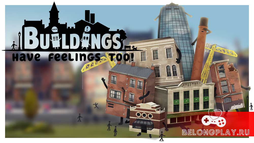 Buildings Have Feelings Too art logo wallpaper