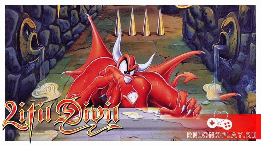 Litil Divil art logo wallpaper game cover