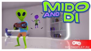 Раздача шутера Mido and Di о зомби-пришельцах в Steam