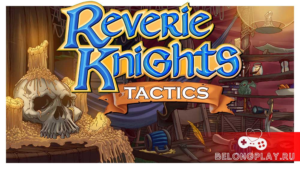Reverie Knights Tactics logo art wallpaper