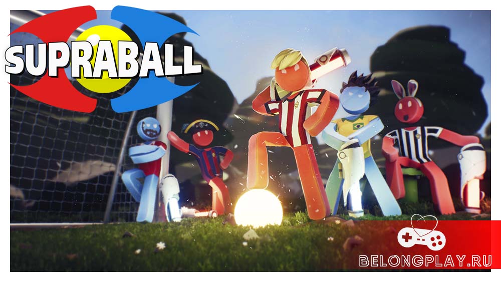 Supraball game cover art logo wallpaper