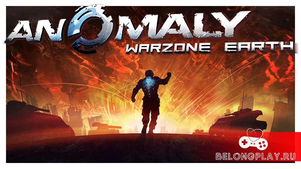 Anomaly: Warzone Earth game cover art logo wallpaper