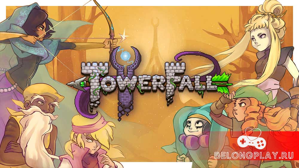 TowerFall art logo wallpaper game