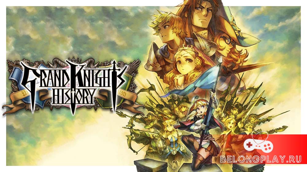 Grand Knights History game cover art logo wallpaper