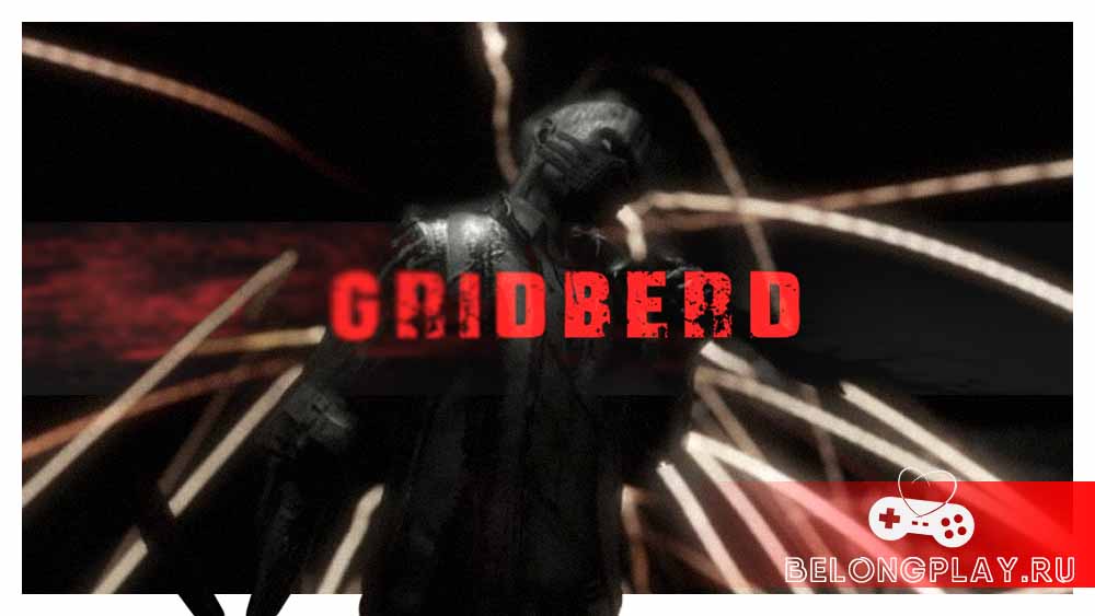 Gridberd game art logo wallpaper horror