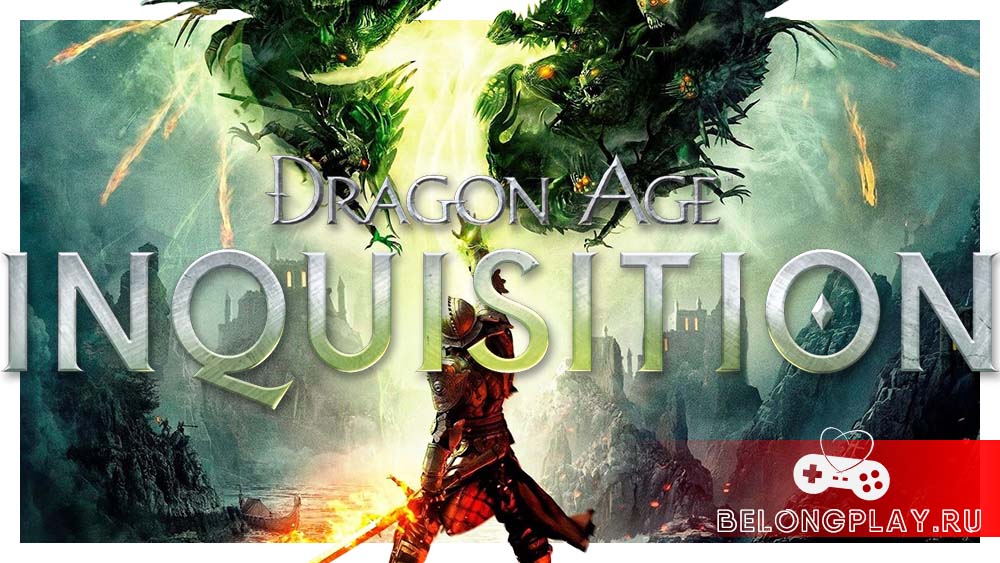 dragon age inquisition wallpaper logo art
