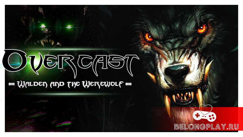 Overcast: Walden and the Werewolf game cover art logo wallpaper