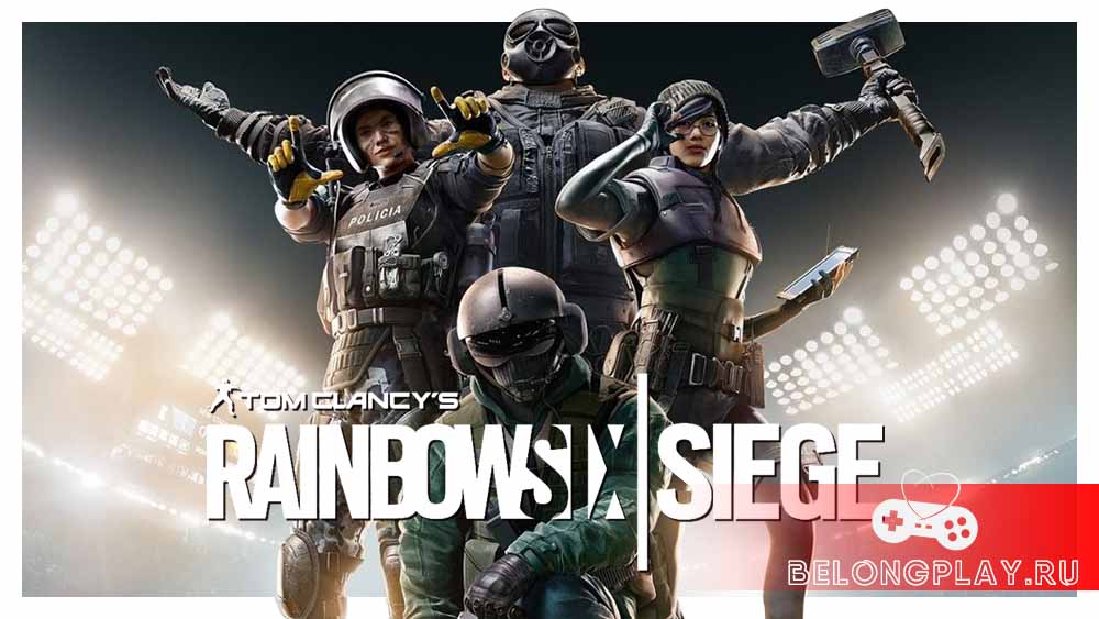 Rainbow Six: Siege art logo wallpaper