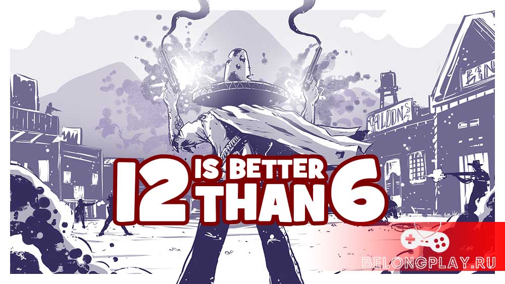 12 is Better Than 6 game art logo wallpaper
