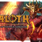 Alaloth: Champions of The Four Kingdoms game cover art logo wallpaper