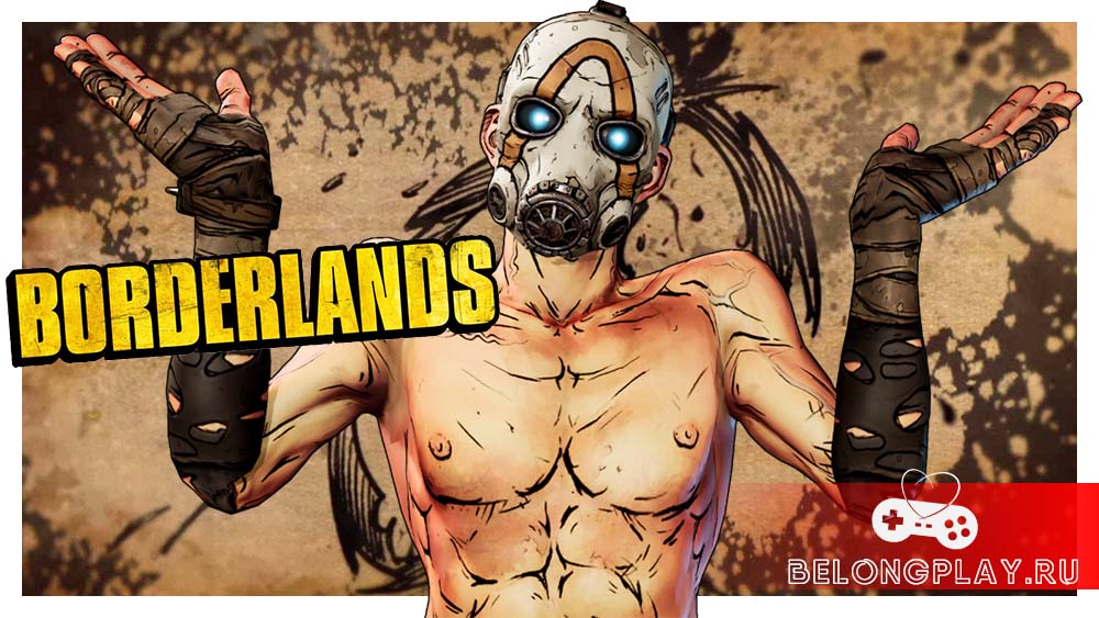 Borderlands game cover art logo wallpaper