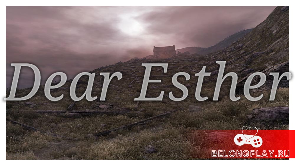 Dear Esther game art logo