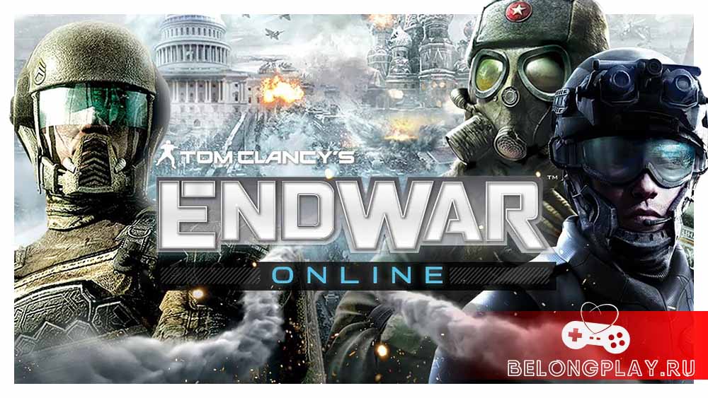 Tom Clancy’s EndWar Online art logo wallpaper