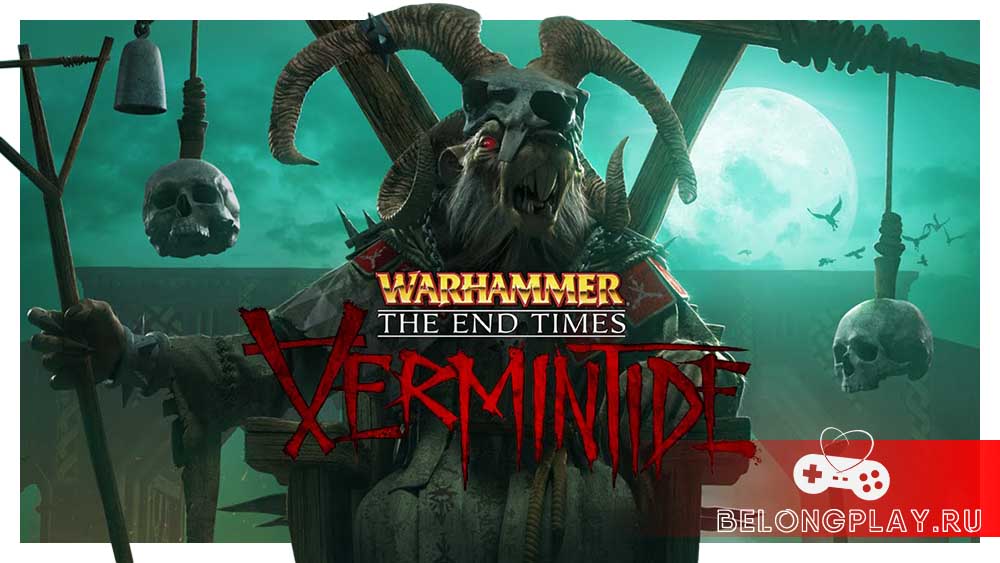 Vermintide game art logo wallpaper cover warhammer the end times
