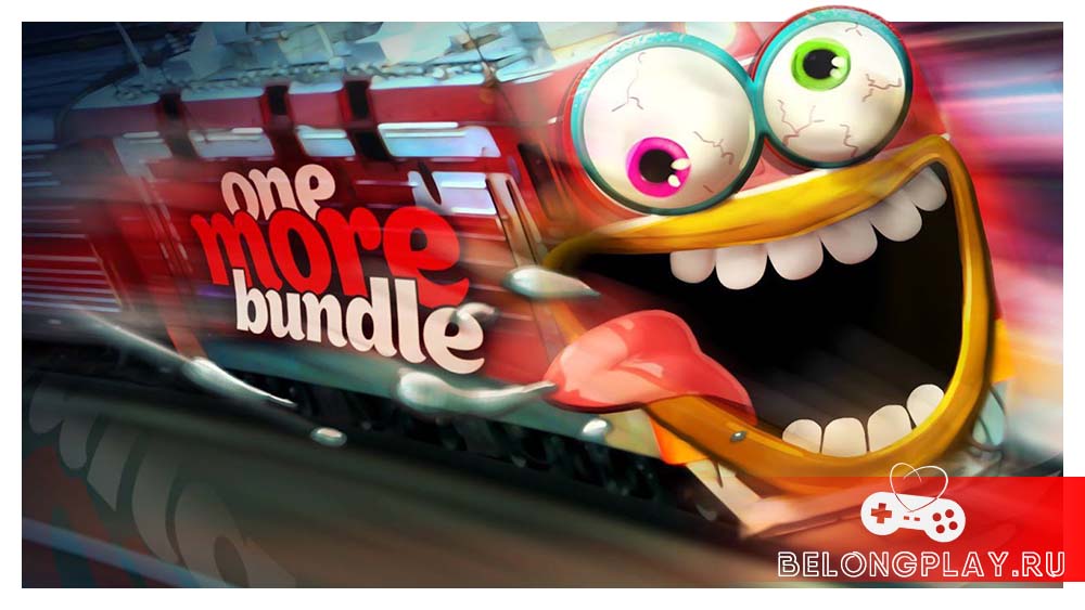 One More Bundle games logo wallpaper steam level