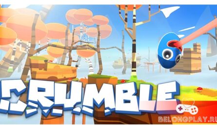 Crumble game cover art logo wallpaper