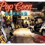 PopCorn Garage art logo wallpaper