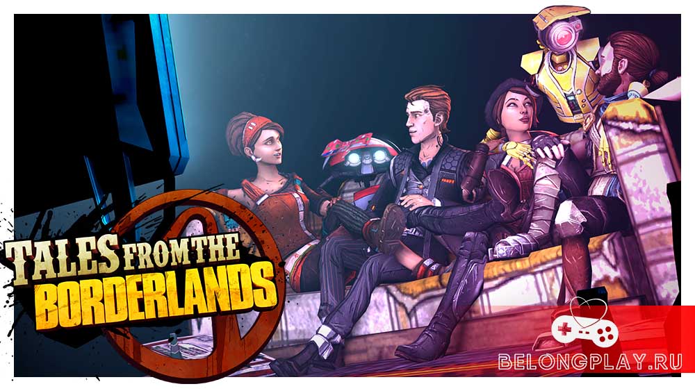 Tales from the Borderlands game cover art logo