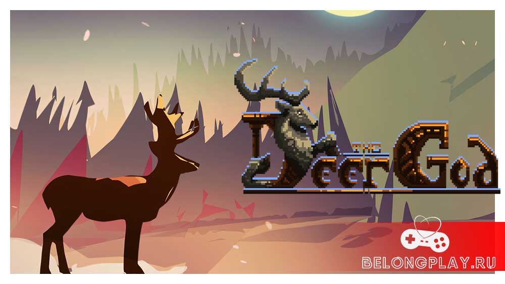 The Deer God game cover art logo wallpaper
