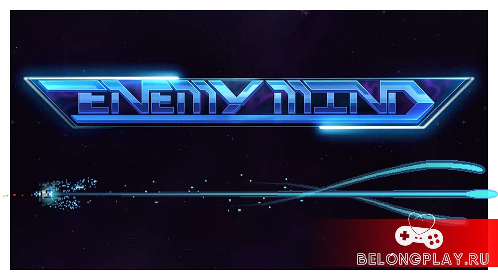 Enemy Mind game logo wallpaper art