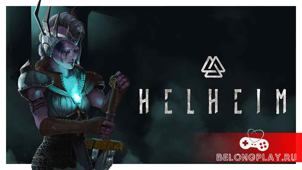 Helheim game art logo wallpaper