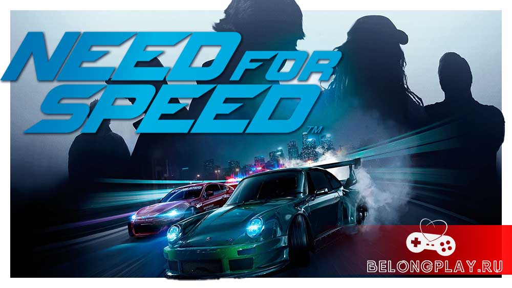 Need For Speed 2015 game cover art logo wallpaper