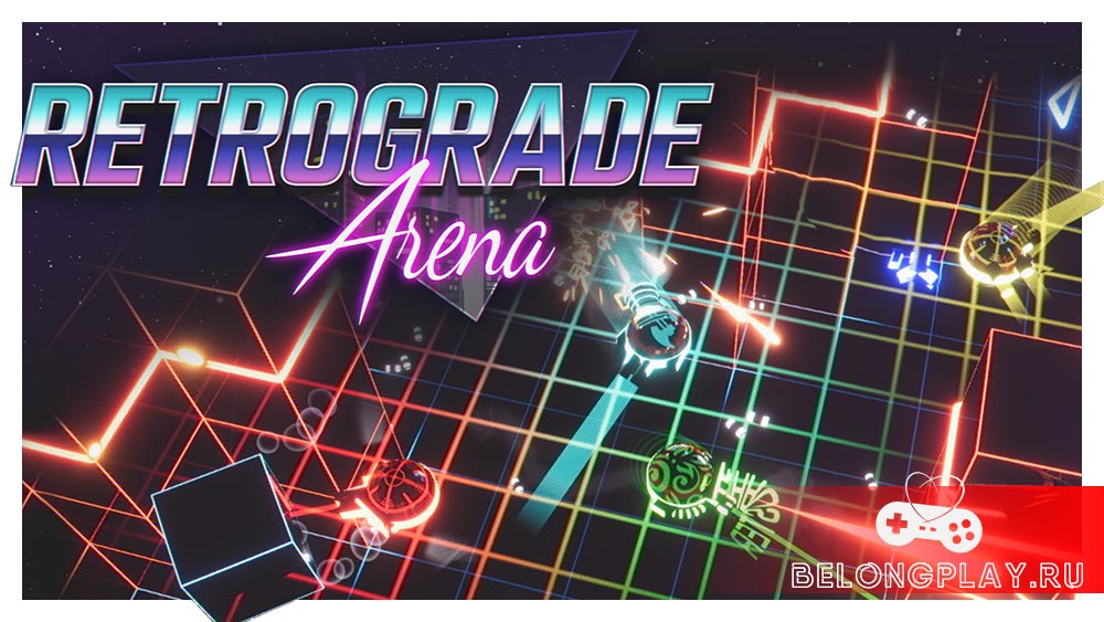 Retrograde Arena logo art wallpaper