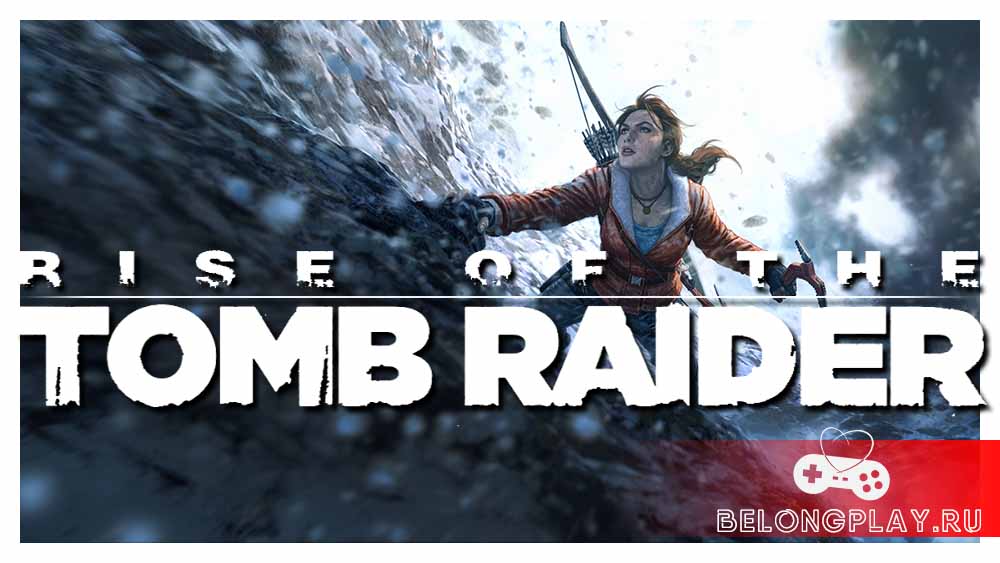 Rise of the Tomb Raider art logo wallpaper
