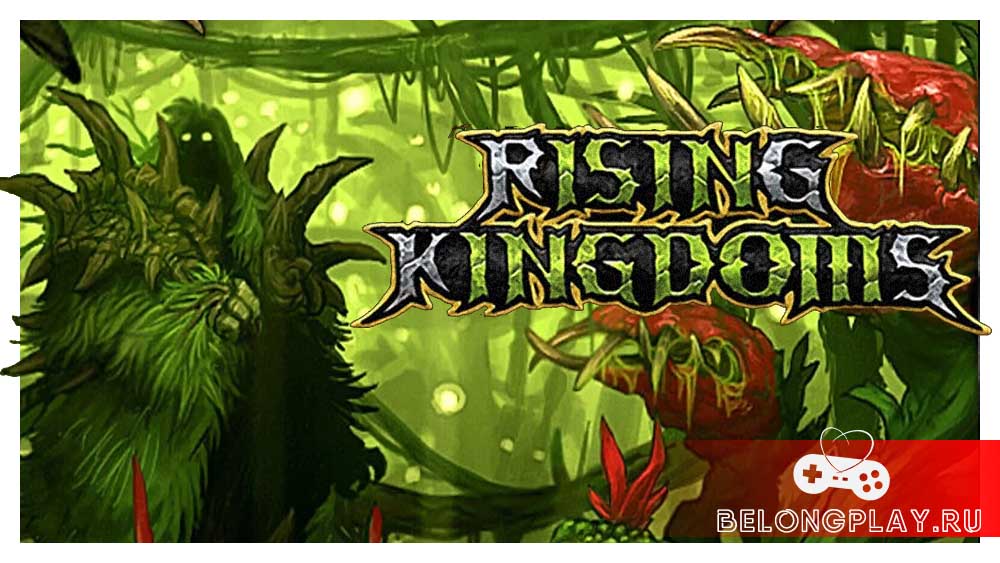 Rising Kingdoms game art logo wallpaper