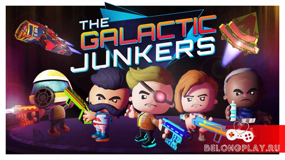 The Galactic Junkers art logo wallpaper