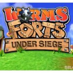 Worms Forts: Under Siege art logo wallpaper game cover