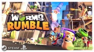 Бета-тест Worms Rumble — королевская битва Червяков