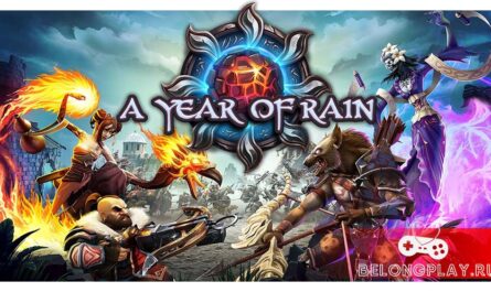 A Year Of Rain game cover art logo wallpaper