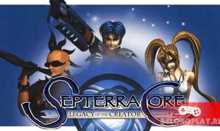 Septerra Core game cover art logo wallpaper