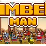 Timberman game cover art logo wallpaper