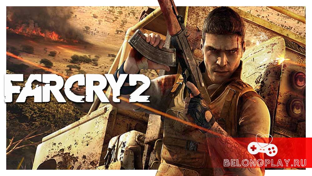 Far Cry 2 game cover art logo wallpaper