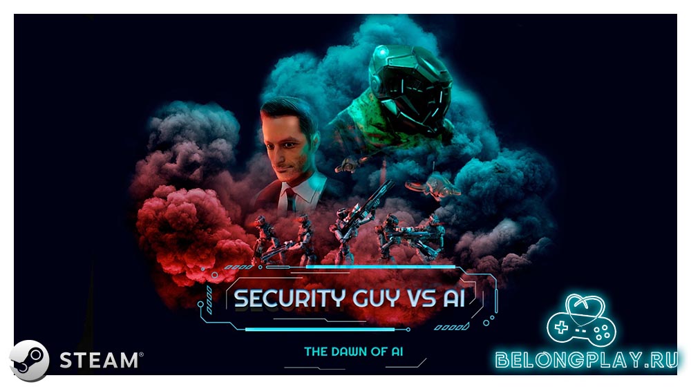 Бесплатный топ-даун шутер Security Guy vs AI: The Dawn of AI