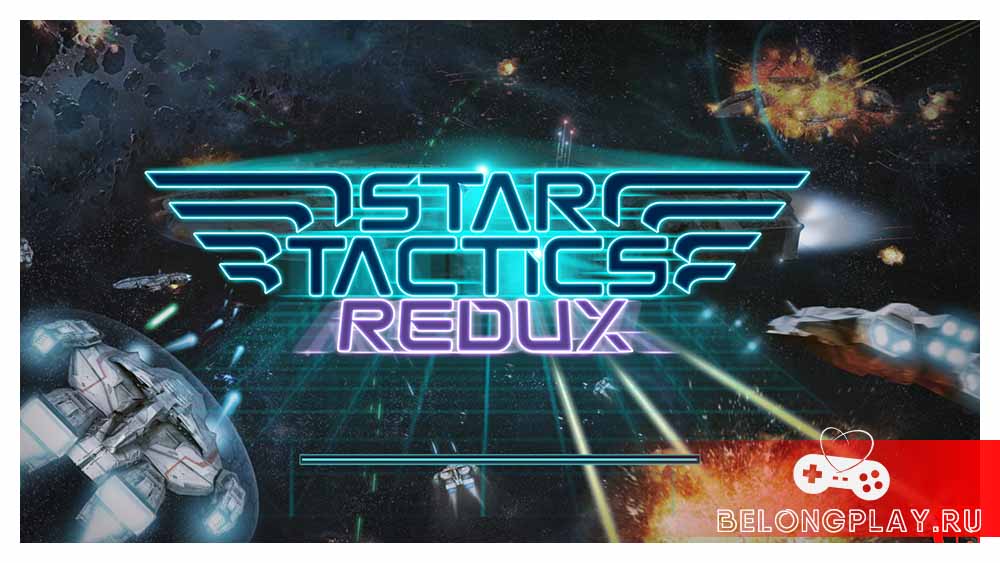 Star Tactics game logo wallpaper art