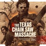 The Texas Chain Saw Massacre game cover art logo wallpaper