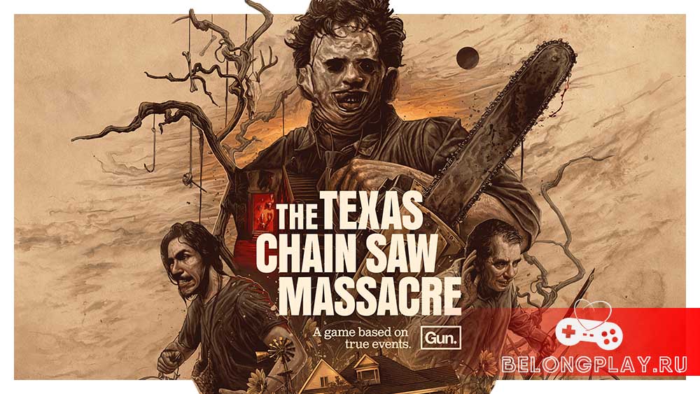 The Texas Chain Saw Massacre game cover art logo wallpaper