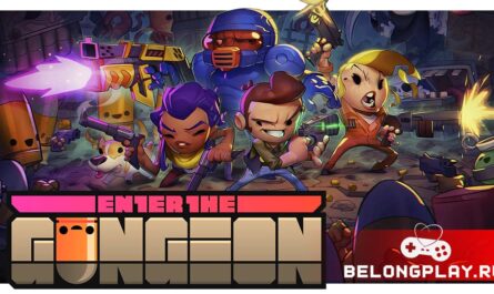 Enter the Gungeon logo game art wallpaper cover poster