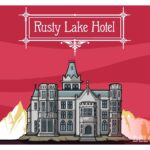 Rusty Lake hotel logo art wallpaper