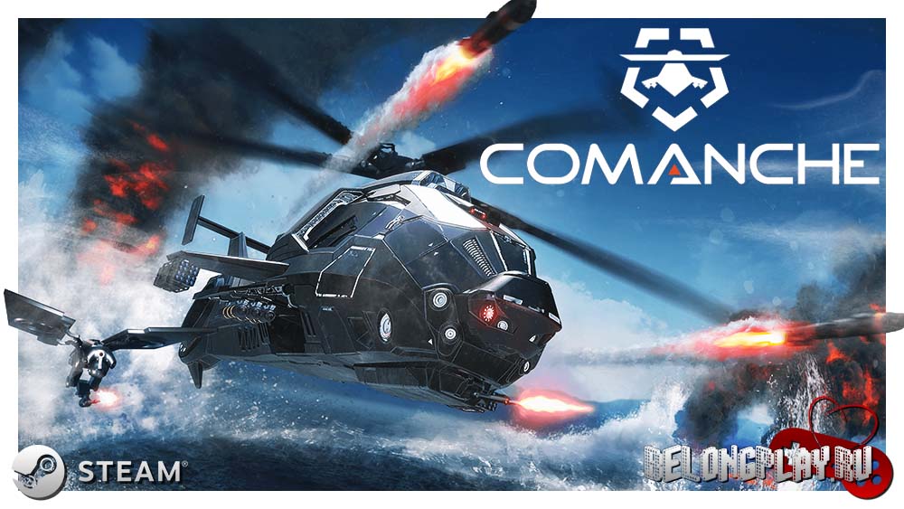 Comanche art logo wallpaper game