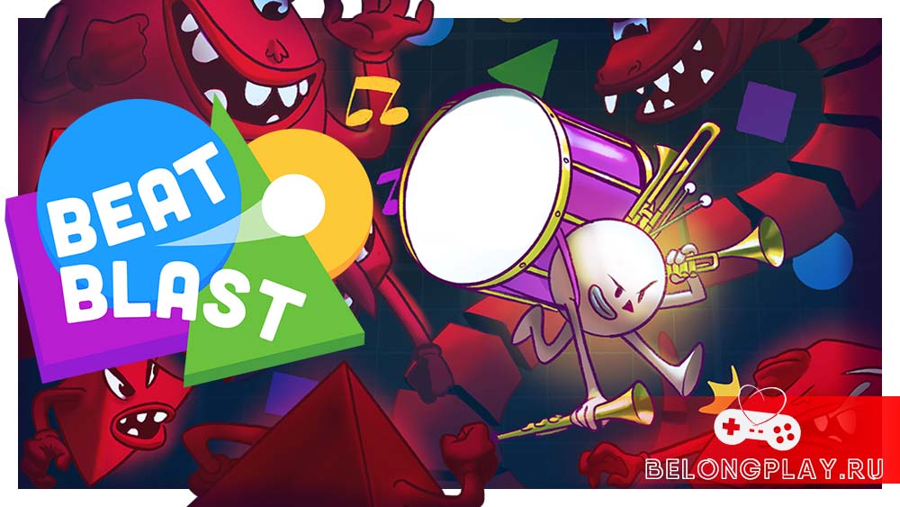 Beat Blast game art logo wallpaper